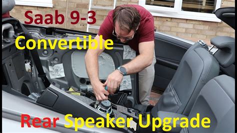 saab 9-3 metal box under driver seat sound|saab 9 3 speaker upgrade.